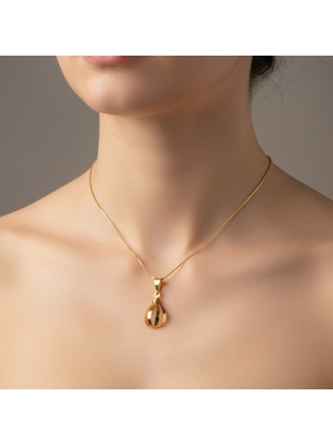 Tabitela 8 Ayar Altın Kolye Ucu Fındık   GM7084 0.5 gr