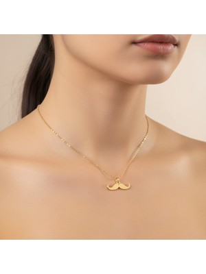 Tabitela 8 Ayar Altın Kolye Ucu B?y?k GM7502 0.5 gr