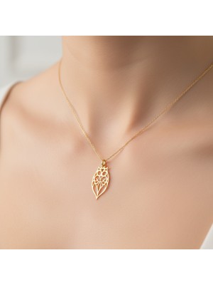 TabiTela 14 ayar altın kolye ucu baykuş   GM7707 0.5 gr