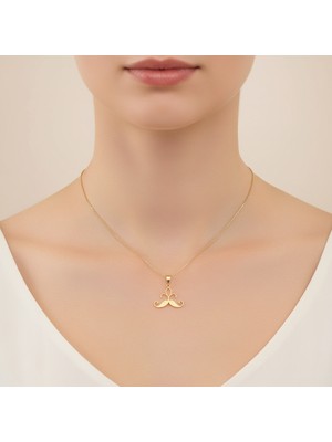 TabiTela 8 ayar altın kolye ucu b?y?k GM7503 0.5 gr