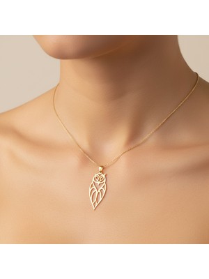 TabiTela 8 ayar altın kolye ucu baykuş   GM7702 0.5 gr