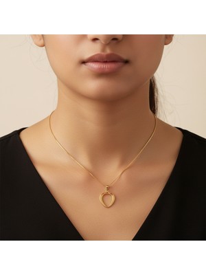 Tabitela 8 Ayar Altın Kolye Ucu Nal   GM7167 0.5 gr