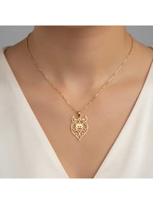 Tabitela 8 Ayar Altın Kolye Ucu Domuz GM9200 1 gr