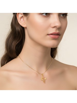 TabiTela 8 ayar altın kolye ucu üzüm GM8891 1 gr
