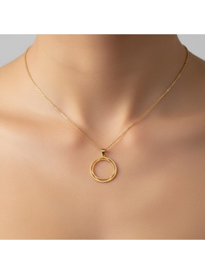 TabiTela 14 ayar altın kolye ucu top GM8864 1 gr