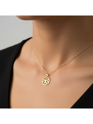 TabiTela 14 ayar altın kolye ucu bal kabağı   GM7843 1 gr