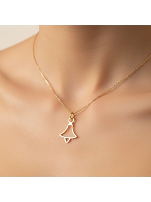 TabiTela 8 ayar altın kolye ucu zil GM8880 0.5 gr