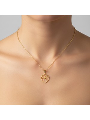 Tabitela 8 Ayar Altın Kolye Ucu Örümcek GM9010 0.5 gr