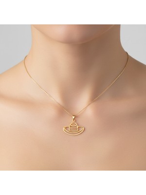 TabiTela 8 ayar altın kolye ucu şapka GM8654 1 gr