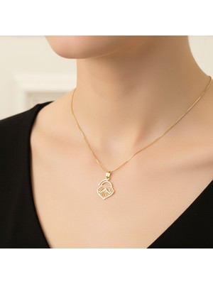 TabiTela 14 ayar altın kolye ucu noel baba GM7951 0.5 gr