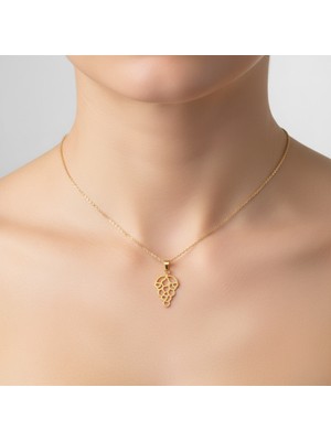 TabiTela 8 ayar altın kolye ucu üzüm GM8894 1 gr