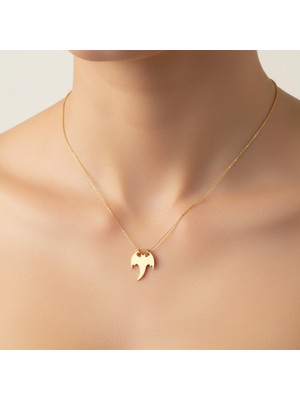 TabiTela 8 ayar altın kolye ucu Batman GM9173 0.5 gr