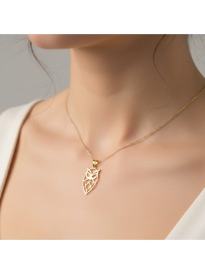 TabiTela 14 ayar altın kolye ucu baykuş   GM7705 1 gr