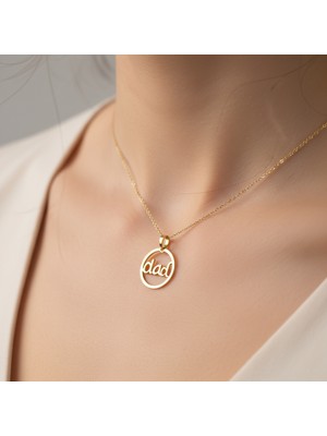 TabiTela 8 ayar altın kolye ucu Baba GM9185 0.5 gr