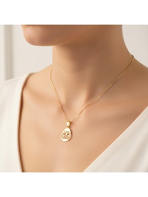 TabiTela 8 ayar altın kolye ucu Buda GM8671 0.5 gr