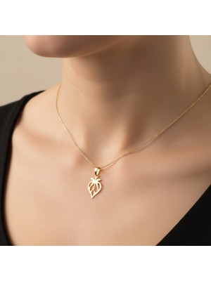 TabiTela 8 ayar altın kolye ucu çilek GM8130 1 gr