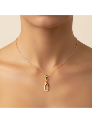 TabiTela 14 ayar altın kolye ucu biberon GM8835 0.5 gr