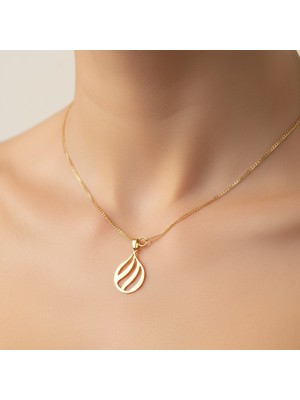 TabiTela 8 ayar altın kolye ucu top GM8862 1 gr