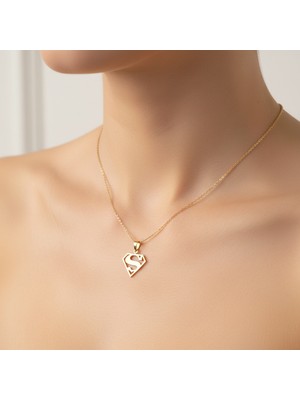 TabiTela 8 ayar altın kolye ucu Süpermen GM9215 1 gr