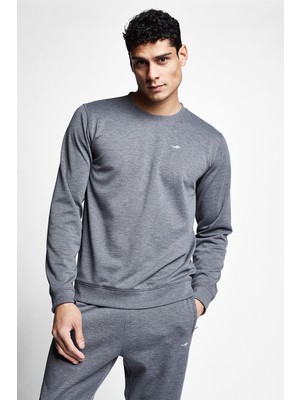 Lescon Koyu Grimelanj Erkek Sweatshirt 21S-1242-21N