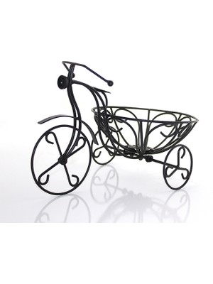 Ferforje Dekoratif Bisiklet Çiçeklik