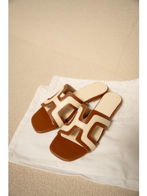 Misti Taba Düz Kadın Terlik