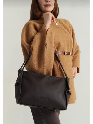 Megın Acı Kahve Omuz Çantası