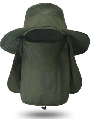 Profesyonel Outdoor Aktivite Şapkası - Anti-Uv, Nefes Alabilir