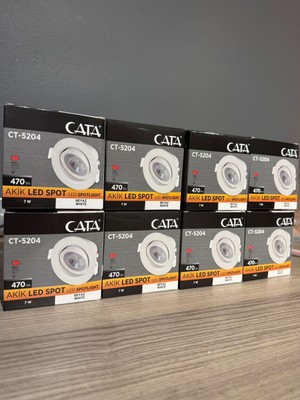 Cata 5204 Beyaz Işık(8 Adet)Led Spot