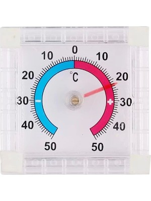 Bimetalik Kare Termometre