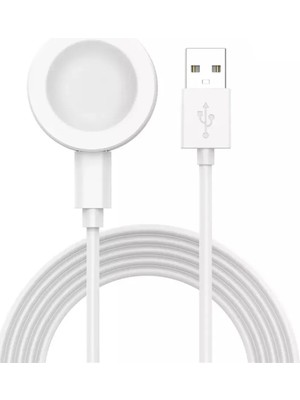 Huawei Watch Gt 6 (46MM-41MM) / Huawei Watch Gt 6 Pro  Uyumlu Manyetik USB Şarj Kablosu 1 Metre