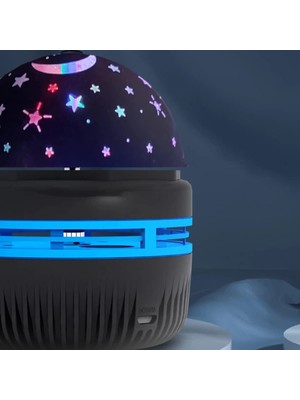 Mini Yıldızlı Projektör Gece Lambası