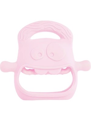 Pembe Bebek Silikon Diş Kaşıyıcı