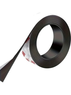 Deyhome Yapışkanlı Şerit Mıknatıs Magnet Kes Kullan Güçlü 2 cm x 1 Metre