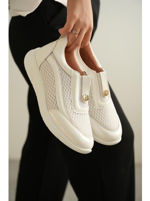 Büyük Numara Bayan Günlük Yürüyüş ve Şık Spor Ayakkabı