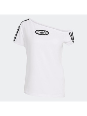 Adidas Originals KC8795 adidas Originals Campus 2000 Off Shoulder Tee