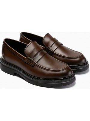 Growish GR0392 Hakiki Deri Italyan Tarz Tasarım Eva Yüksek Taban Koku Yapmaz Spor Klasik Ayakkabı