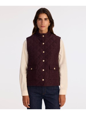 Regular Dik Yaka Yelek