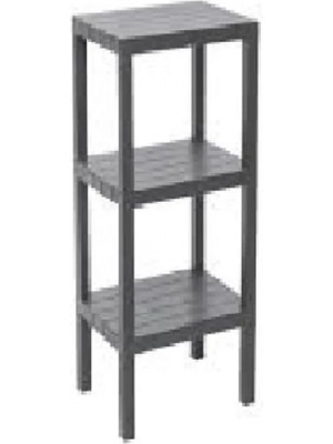 Modüler 3 Katlı Raf Siyah -81302