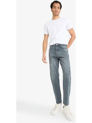DeFacto 90's Slim Fit Dar Paça Jean Pantolon E8428AX25AU