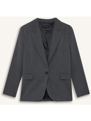 DeFacto Regular Fit Düğmeli Blazer Ceket F9465AX25AU