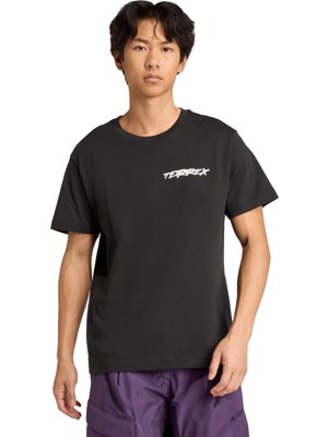 Adidas TERREX JM6359 Terrex Snow Adventure Graphic Tişört