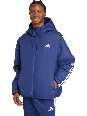 Adidas Sportswear JM4040 Essentials CLIMAWARM 3-Stripes Insulated Hooded Jacket