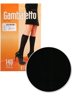 Kifidis 140 Den. 18-20 Mmhg Diz Altı Çorabı - Siyah - 5