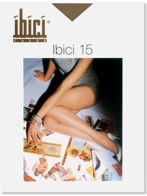 İbici 15 Den. Görünmez Külotlu Çorap - Ten - 1