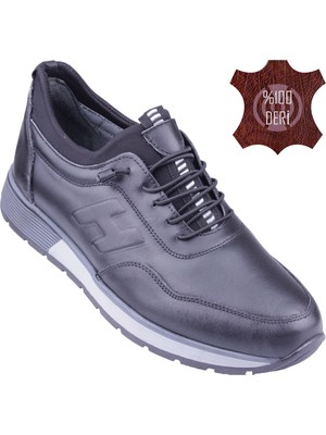 Detector Iç Dış Hakiki Deri Ortopedik Taban Erkek Günlük Ayakkabı DTC9021