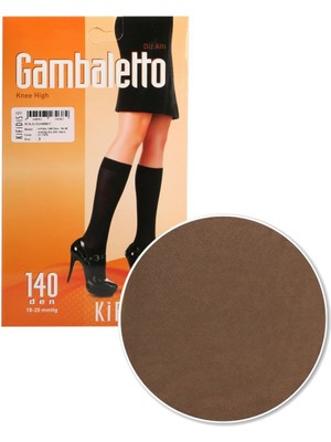 Kifidis 140 Den. 18-20 Mmhg Diz Altı Çorabı - Ten - 1