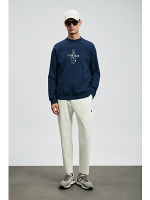 Lufian Erkek Rex Eşofman Altı 112050075 Kırık Beyaz