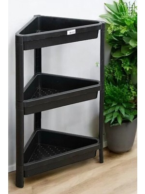Üçgen Plastik Raflık -82709