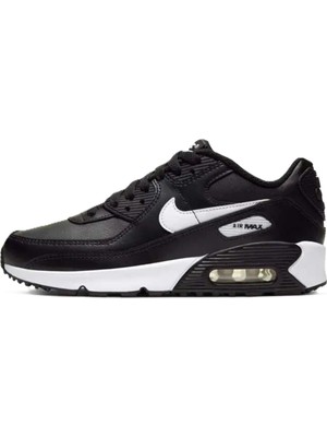 Nike Air Max 90 Leather Unisex Sneaker Hakiki Deri Günlük Ayakkabı Siyah